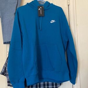 NWT Nike Blue Hoodie